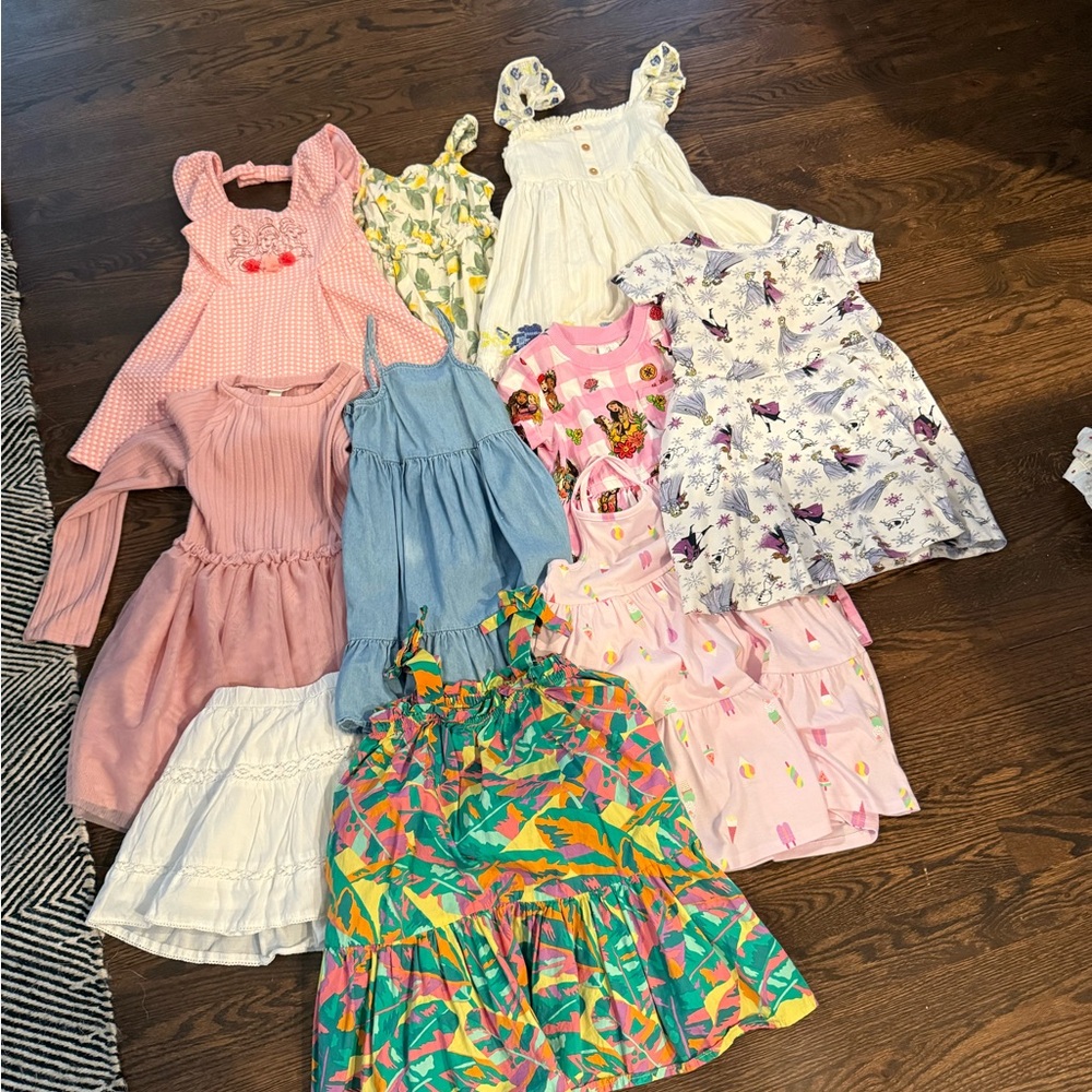 Colorful Girls' Dress Collection